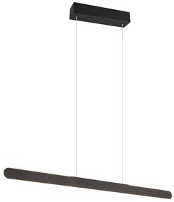 Fekete LED függőlámpa Helios – Trio