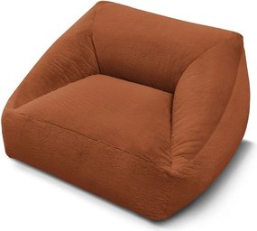 Narancssárga műszőrme babzsákfotel Lilibet – Bobochic Paris