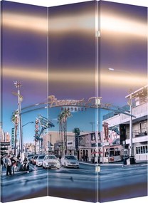 Paraván -  Utca Las Vegasban (126x170 cm)