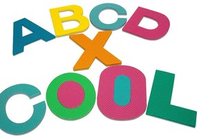 Spielwerk PUZZLE habszivacs játszószőnyeg gyerekeknek, 86 darab, többszínű