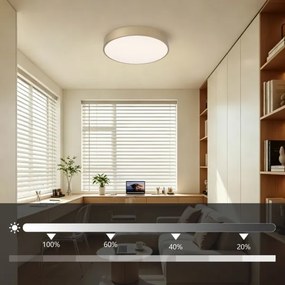 BRILAGI - LED dimmelhető mennyezeti lámpa POOL LED/48W/230V Ø 40 cm aranyszínű + távirányító