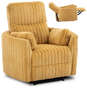 Tv és Pihenőfotel Mustár Színben. RAUL