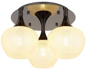 Globo 15548-3DK - Felületre szerelhető csillár MAXY 3xE27/40W/230V antracit