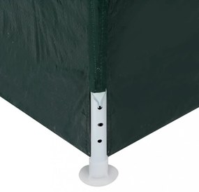 zöld rendezvénysátor 3 x 12 m