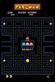Plakát Pac-Man - Maze, (61 x 91.5 cm)