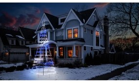 Twinkly TWP01KSPP-BEU - LED RGBW kültéri karácsonyfa TREE 1000xLED IP44 Wi-Fi