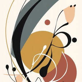 Poszter 80x80cm Táncos visszhangok