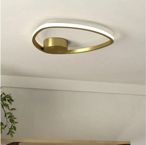 Eglo 902149 - LED mennyezeti lámpa MOSCHELLA LED/9,7W/230V arany