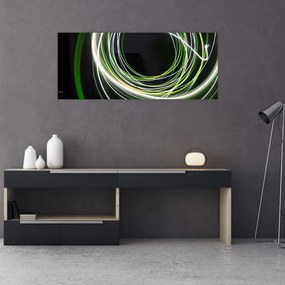Kép zöld vonalak (120x50 cm)