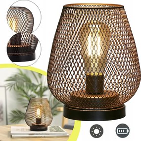 Asztali LĂĄmpa FĂ©mhĂĄlĂłval, VezetĂ©k NĂ©lkĂŒli Led DekorĂĄciĂłs LĂĄmpĂĄk