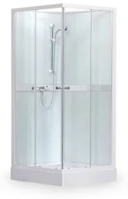 Sanipro SIMPLE SQUARE szögletes zuhanykabin 80x80