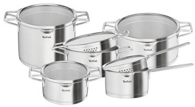 Rozsdamentes acél edény készlet 10 db-os – Tefal