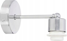 Alap Lámpa Fali Lámpa Fix Felső Alsó Króm Lámpabúra E27