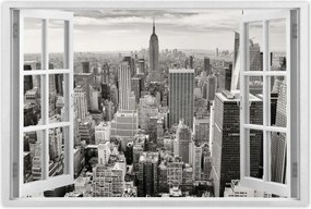 Poszterek 120x80 Manhattan madártávlatból