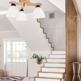 Csillár ADRIANO 3xE27/60W/230V tölgy