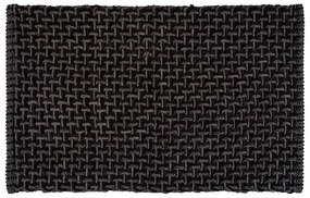 Antracitszürke textil fürdőszobai kilépő 50x80 cm Ecoli – Wenko