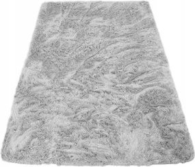 Softi Plüss Szőnyeg Puha Ezüst Plüss Csúszásgátló 140x200cm