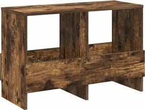 vidaXL Magazin állvány Füstölt tölgy 68,5 x 30 x 45 cm