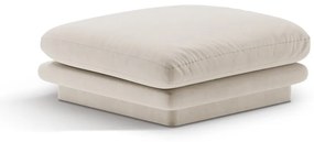 Fehér bársony lábtartó Torino – Micadoni