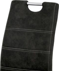 Fekete Szövet Étkezőszék. HC-483 BK3