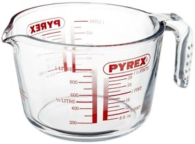 Pyrex üveg mérőpohár 1 l, 16 x 11 cm, 1000 ml