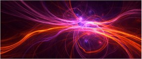 Modern absztrakció képe (120x50 cm)