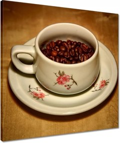 Vászonkép 50x50 Kávéscsésze