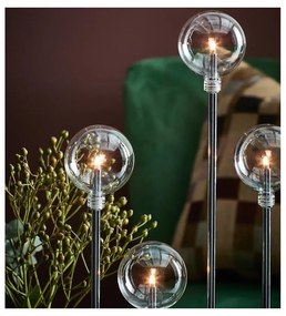 Juniur ezüstszínű világító gyertyatartó, magasság 50 cm - Markslöjd