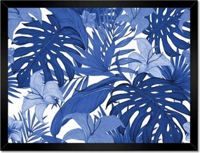 Poszterek keretben 40x30 Classic Blue Monstera