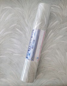 Fali tapéta kalász, fű, arany ezüst brokát 8731-03