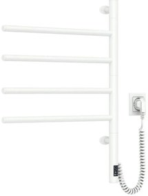 Elektromos törölközőszárító, ARABESQUE 150W/230V, 64,6 cm, IP44, fehér