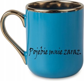 Elegáns bögre "" felirattal 330 Kék