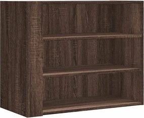 vidaXL barna tölgy színű szerelt fa fali szekrény 75 x 35 x 60 cm