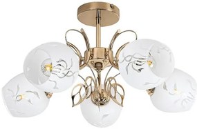 RÁBALUX 5099 FAUNA Mennyezeti Csillár Arany E27 IP20