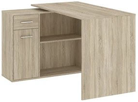 NASH Íróasztal Tölgy Színben 120 cm 1D1S