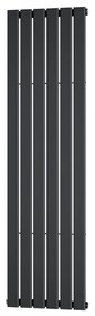 Design radiátor NERO Italia US02008 - 45 x 160 cm