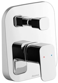 Ravak X070136 - FREE falba süllyeszthető zuhanycsaptelep, fényes króm