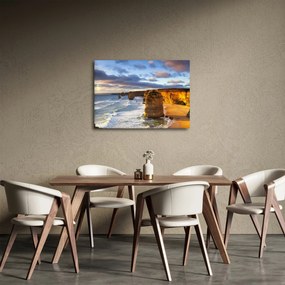 A tengeri sziklák képe (70x50 cm)
