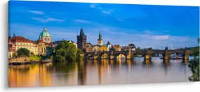 Károly-híd képe (120x50 cm)