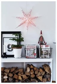 Markslöjd 703553 - Karácsonyi dekoráció ELIN 1xE14/25W/230V fehér/piros 75 cm