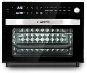 Klarstein Vigor Air, forrólevegős fritőz, 1800 W, 30 l, 18 program, felső és alsó fűtés