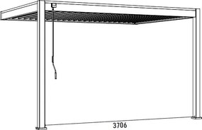 Bioklimatikus pergola Intro Plus – Rojaplast
