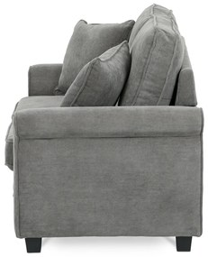 Kétüléses kanapé ASB-4170 GREY2, manžestr, szürke