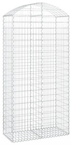 íves horganyzott vas gabion kosár 100x50x200/220 cm