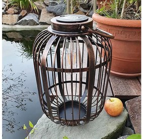 LED Napelemes lámpa LORETA 1xE27/1,2V 600 mAh IP44