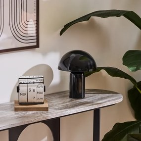 Atmosphera - Asztali lámpa LITO 1xE27/25W/230V fekete