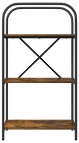 Könyvespolc Füstölt tölgy 60 x 30 x 109 cm Faanyag