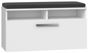 Drohmo Riva cipősszekrény, 85x46x35 cm, fehér