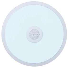 Globo - LED RGB Fürdőszobai lámpa hangszóróval RAFFY LED/18W/230V IP44 + távirányító