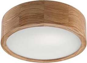 Mennyezeti lámpa OAK 1xE27/60W/230V, tölgy, átm. 27,5 cm